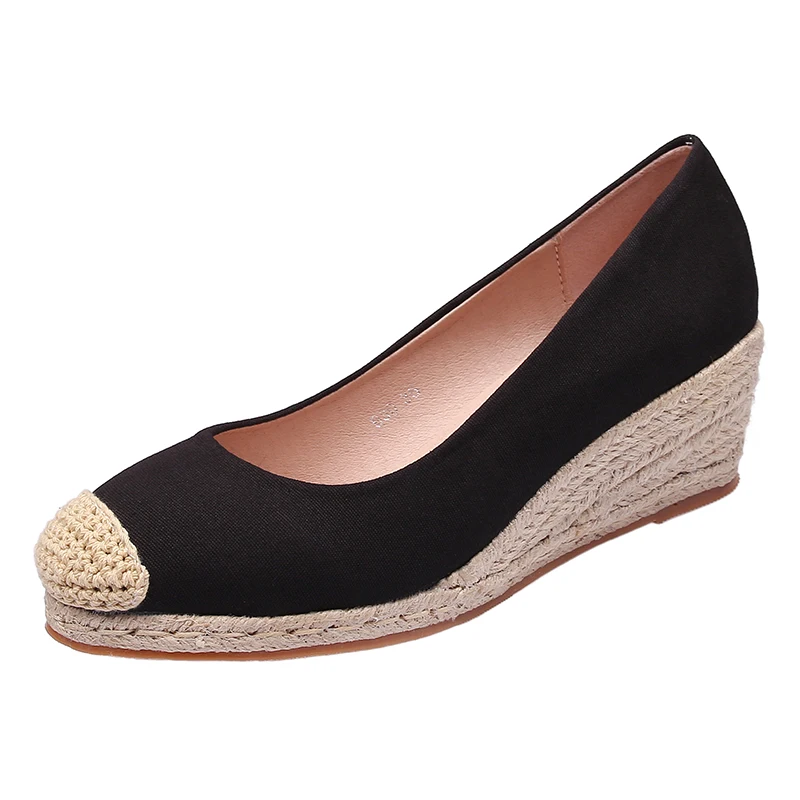 Shoes 2021 Fashion Women's Casual Female Sneakers All-Match Slip-on Flats Round Toe Modis New Slip On Dress Cotton Fabric Wedges 
Shoes 2021 Fashion Women's Casual Female Sneakers All-Match Slip-on Flats Round Toe Modis New Slip On Dress Cotton Fabric Wedges