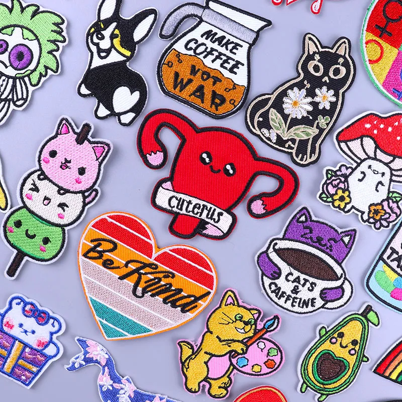 Cartoon Ovaries Applique Embroidered Patches For Clothing Thermoadhesive Patches Animal Stickers Iron On Patches On Clothes DIY
Cartoon Ovaries Applique Embroidered Patches For Clothing Thermoadhesive Patches Animal Stickers Iron On Patches On Clothes DIY