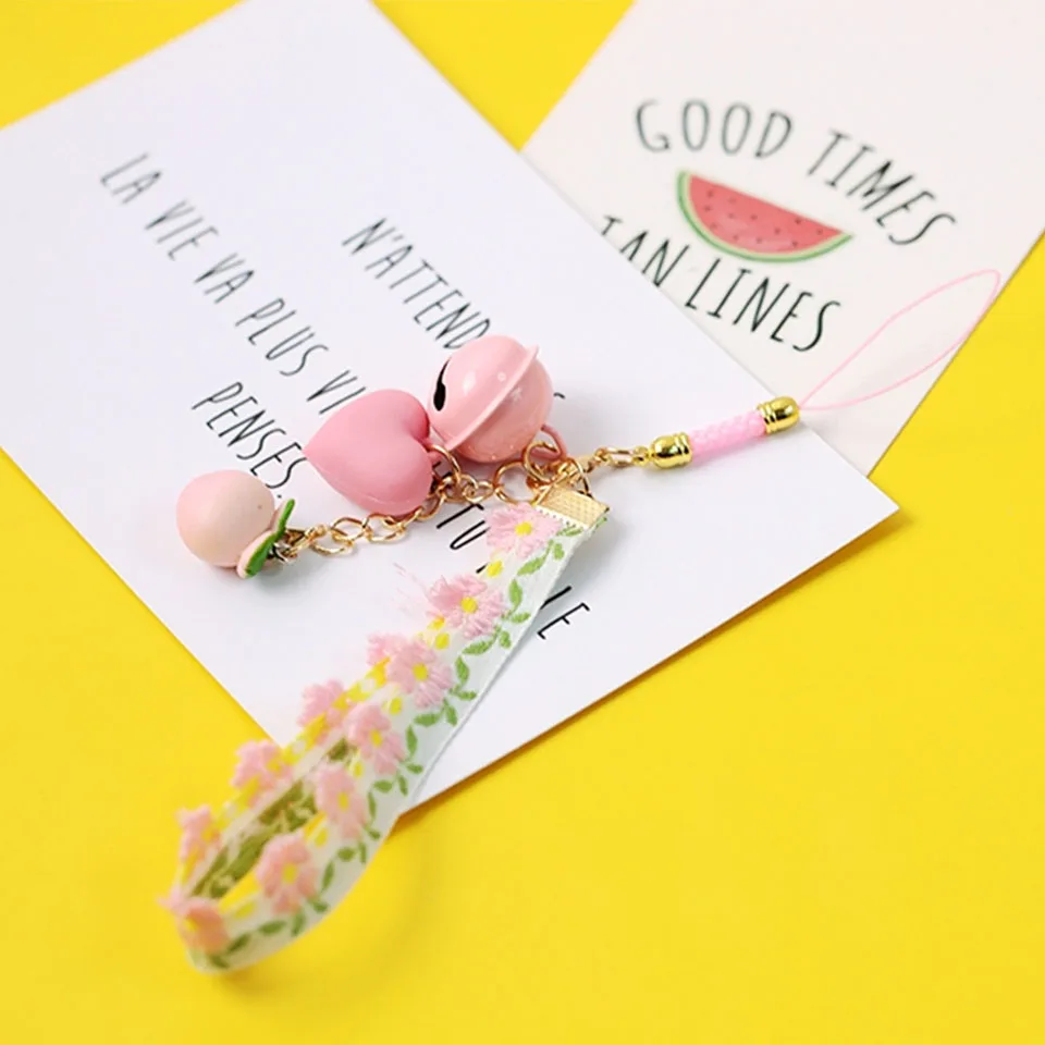 Korean Smart phone Strap Lanyards for iPhone Samsung Cute Pink Girl Flower Ball Decor Mobile Phone Wrist Strap Rope Phone Charm 
Korean Smart phone Strap Lanyards for iPhone Samsung Cute Pink Girl Flower Ball Decor Mobile Phone Wrist Strap Rope Phone Charm