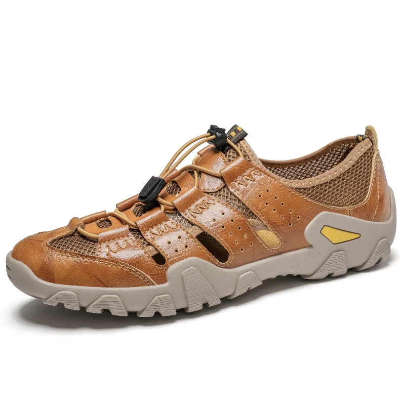 Men Sandals Man's Summer Shoes genuine leather Outdoor Casual Shoes Mesh Breathable Rubber Big Plus Size Good Quality 38-48
Men Sandals Man's Summer Shoes genuine leather Outdoor Casual Shoes Mesh Breathable Rubber Big Plus Size Good Quality 38-48