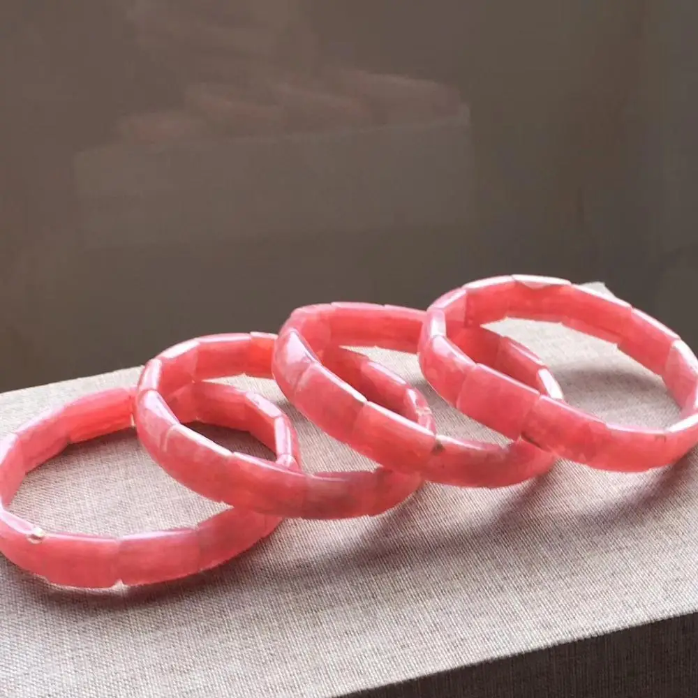 Top Natural Rose Red Rhodochrosite Gemstone Argentina Beads Woman Gemstone 16x11mm Bracelet Fashion New style AAAAA
Top Natural Rose Red Rhodochrosite Gemstone Argentina Beads Woman Gemstone 16x11mm Bracelet Fashion New style AAAAA