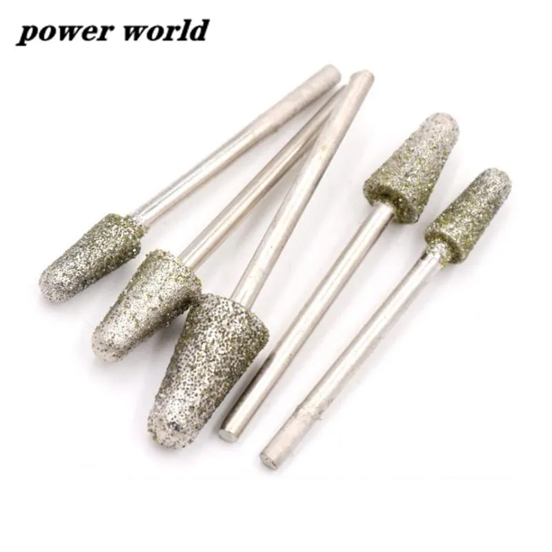 3mm Shank 60# Girt Bullet Shape Diamond Grinding Head Emery Abrasive Rod Electric Polishing Grinding Head for Stone Lettering
3mm Shank 60# Girt Bullet Shape Diamond Grinding Head Emery Abrasive Rod Electric Polishing Grinding Head for Stone Lettering