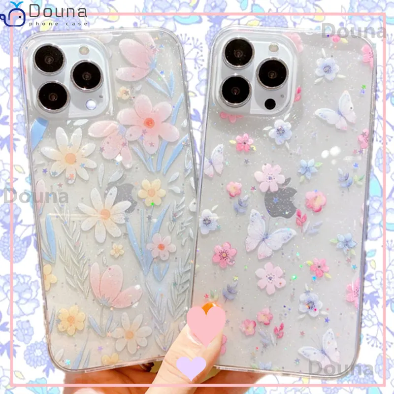 Transparent TPU Floral Phone Case for IPhone 13 12 Mini 11 Pro Max XS X XR 7 8 Plus SE 2020 Cute Butterfly Shockproof Back Cover
Transparent TPU Floral Phone Case for IPhone 13 12 Mini 11 Pro Max XS X XR 7 8 Plus SE 2020 Cute Butterfly Shockproof Back Cover