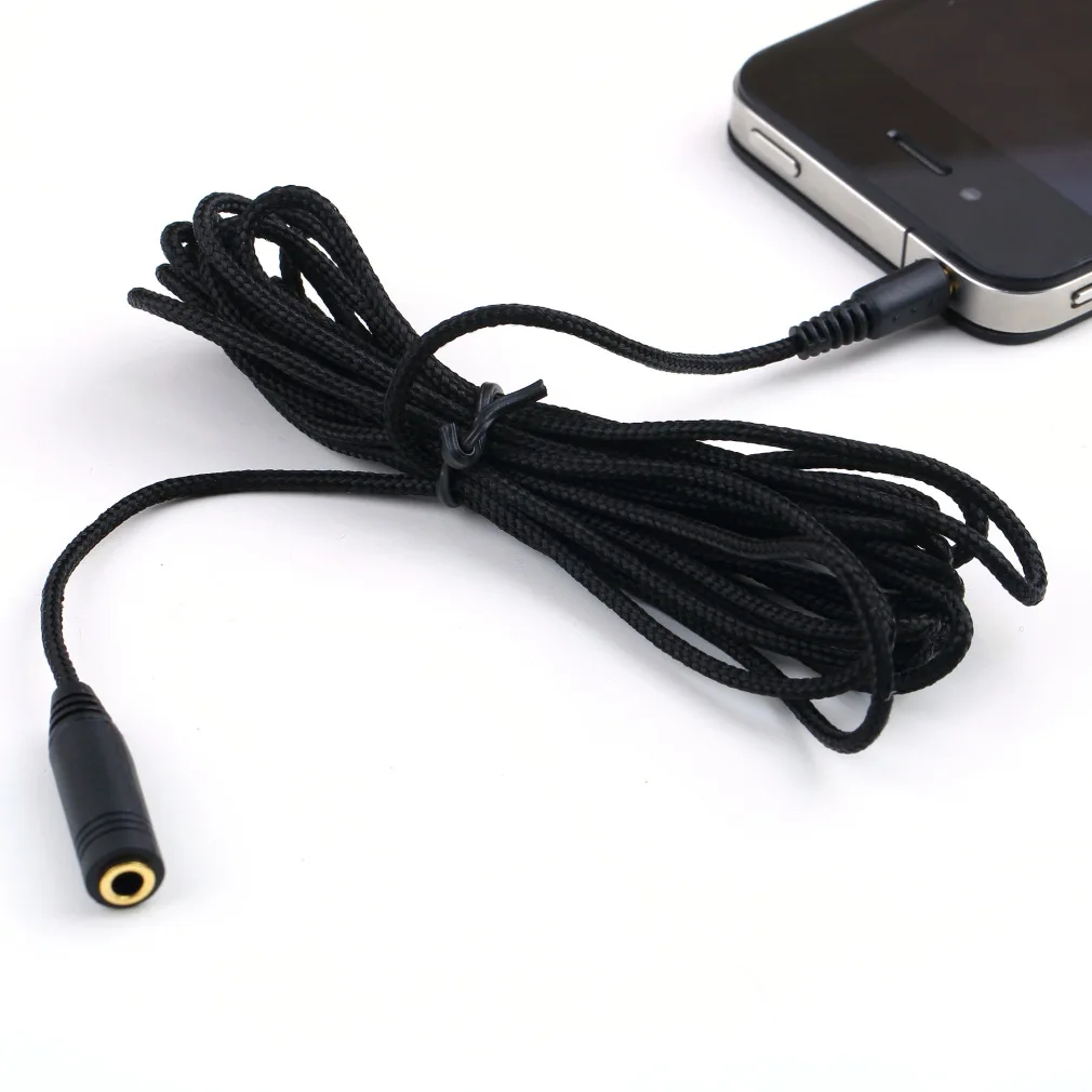 3M 10ft 3.5mm Earphone Extension CableUnisex For Headphone Stereo Audio Extension Cable Cord Adapter For Phone MP3
3M 10ft 3.5mm Earphone Extension CableUnisex For Headphone Stereo Audio Extension Cable Cord Adapter For Phone MP3