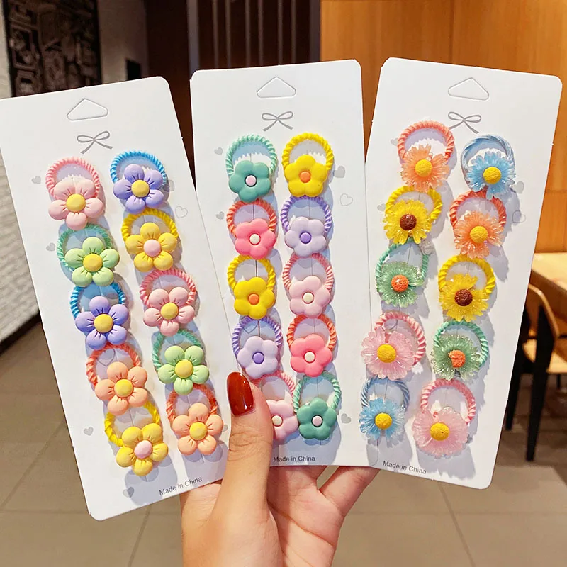 10PCS/Set New Girls Cute Cartoon Flower Small Scrunchie Kids Ponytail Hair Tie Elastic Hair Bands Fashion Hair Accessories Set
10PCS/Set New Girls Cute Cartoon Flower Small Scrunchie Kids Ponytail Hair Tie Elastic Hair Bands Fashion Hair Accessories Set