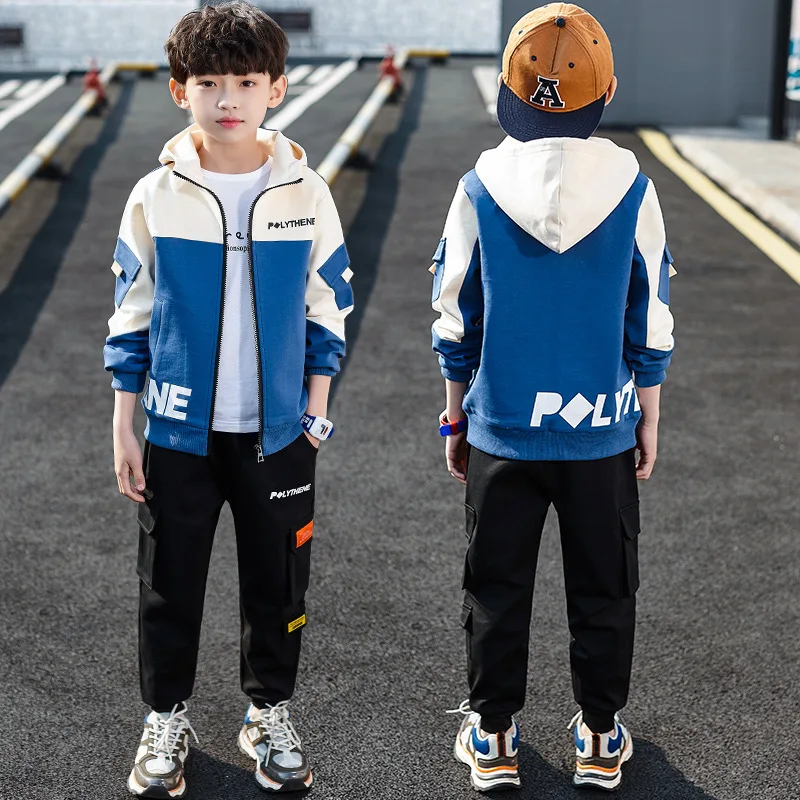 Children's clothing boys spring suits big boys boys spring and autumn three-piece Korean tide clothes
Children's clothing boys spring suits big boys boys spring and autumn three-piece Korean tide clothes