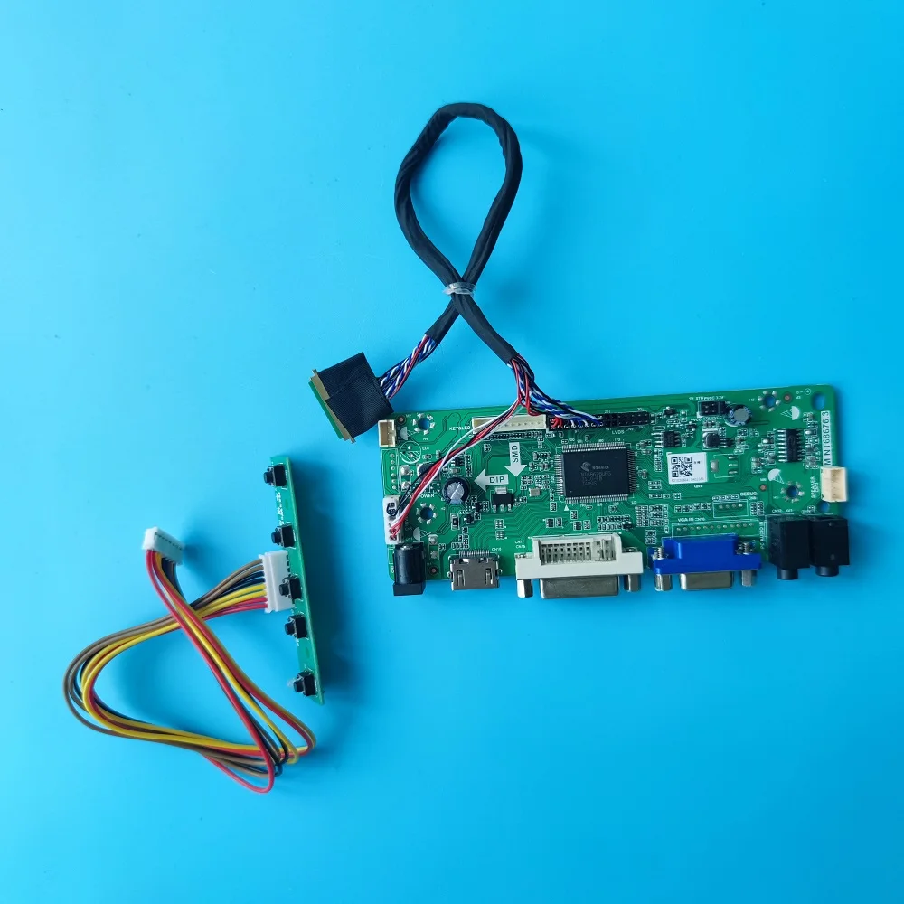 UNIVERSAL COMPATIBLE Kit M.NT68676 for G101STN01.D SERIES 1024×600 10.1" 40PIN Controller driver board panel HDMI-compatible DVI
UNIVERSAL COMPATIBLE Kit M.NT68676 for G101STN01.D SERIES 1024×600 10.1" 40PIN Controller driver board panel HDMI-compatible DVI
