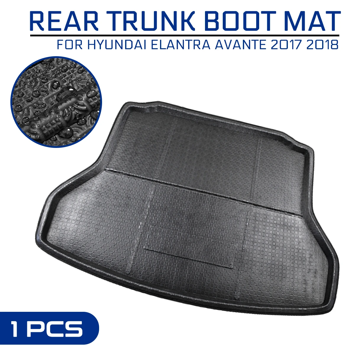 Car Floor Mat Carpet Rear Trunk Anti-mud Cover For Hyundai Elantra Avante 2017 2018
Car Floor Mat Carpet Rear Trunk Anti-mud Cover For Hyundai Elantra Avante 2017 2018