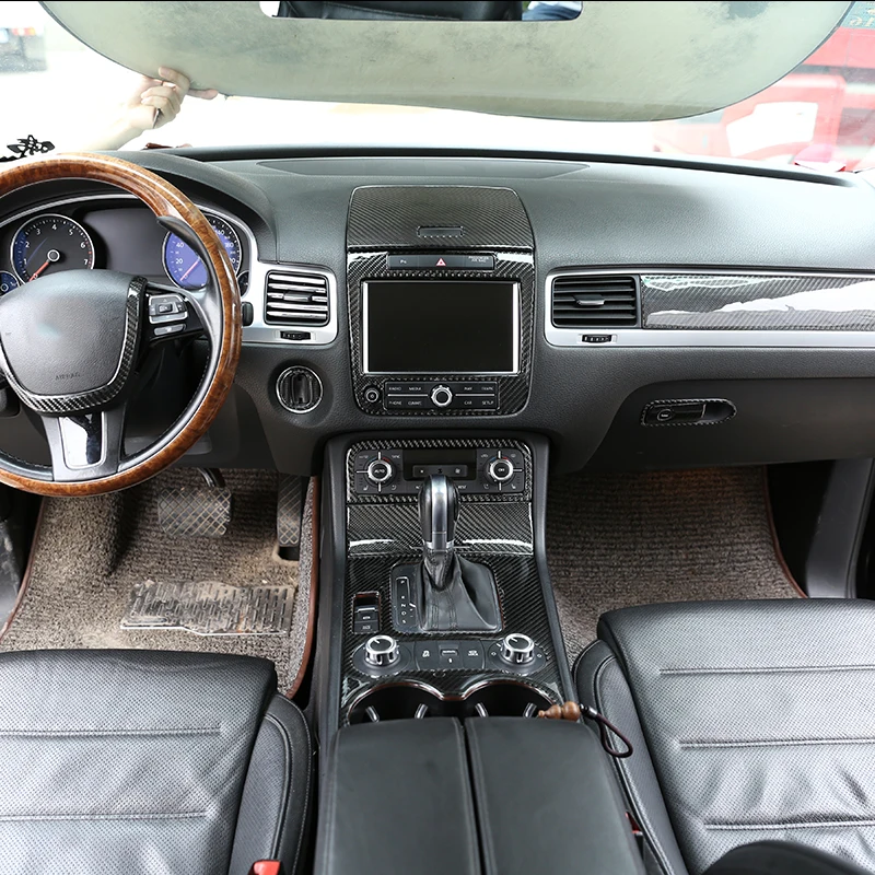 Real Carbon Fiber For Volkswagen Touareg 2011-2018 Interior Details Glove Box Switch 3D Sticker Decoration Car Accessories 
Real Carbon Fiber For Volkswagen Touareg 2011-2018 Interior Details Glove Box Switch 3D Sticker Decoration Car Accessories