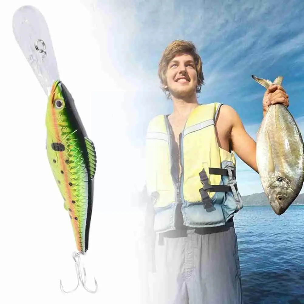 1PCS Minnow Fishing Lure 12.6CM 14.76G Pesca Hooks Artificial Fish Tackle Bait Swimbait Hard Crankbait Wobbler D1U0
1PCS Minnow Fishing Lure 12.6CM 14.76G Pesca Hooks Artificial Fish Tackle Bait Swimbait Hard Crankbait Wobbler D1U0