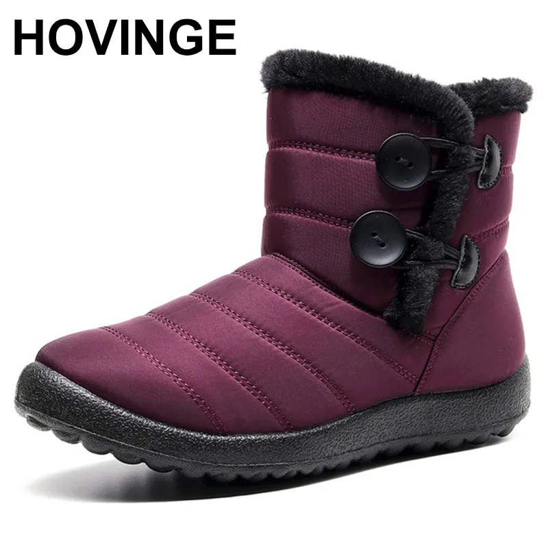 HOVINGEWomen Boots Snow Boots Female Plush Winter Boots Women Warm Ankle Botas Mujer Winter Shoes Women casual female boots
HOVINGEWomen Boots Snow Boots Female Plush Winter Boots Women Warm Ankle Botas Mujer Winter Shoes Women casual female boots