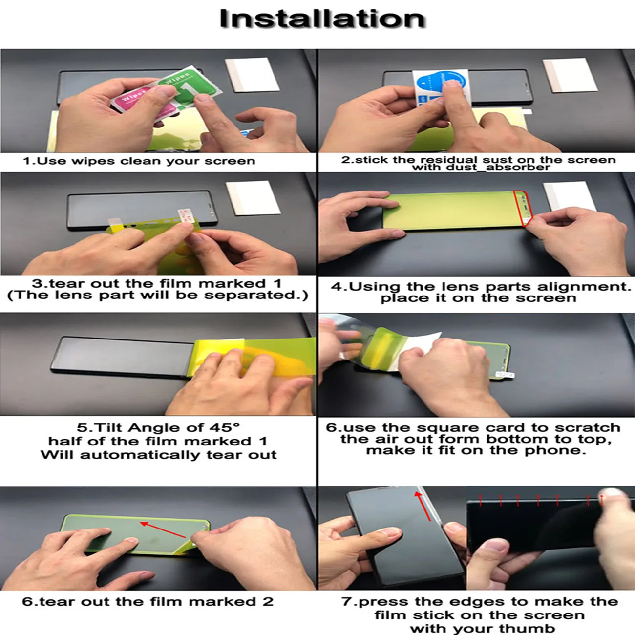 Screen TPU Protector Film For Samsung Galaxy S21 Plus Samsung S21 Ultra S21 Full Protective Soft Hydrogel Fill
Screen TPU Protector Film For Samsung Galaxy S21 Plus Samsung S21 Ultra S21 Full Protective Soft Hydrogel Fill
