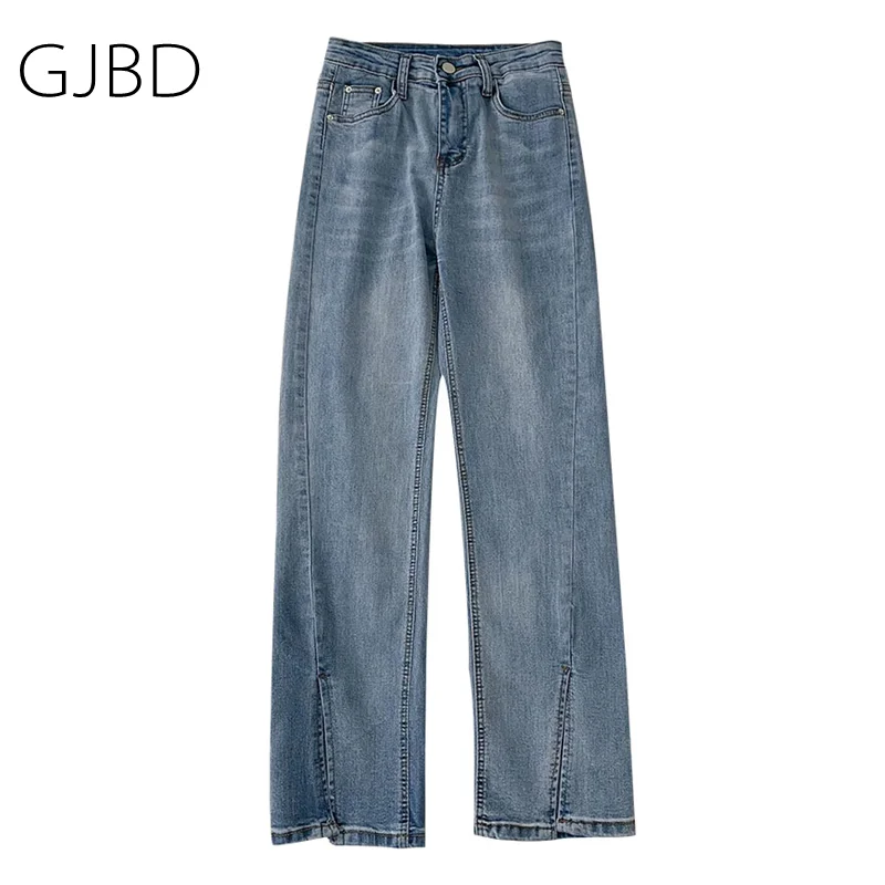 High Waist Women Jeans Vintage Casual Streetwear Versatile Denim Trouser 2021 Fashion New Blue Baggy Femme Straight Pants
High Waist Women Jeans Vintage Casual Streetwear Versatile Denim Trouser 2021 Fashion New Blue Baggy Femme Straight Pants