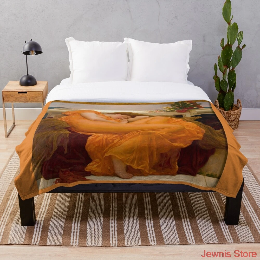 Flaming June 1895 Frederic Leighton Throw Blanket Fleeceon Bed/Crib/Couch Adult Baby Girls Boys Kids Gift
Flaming June 1895 Frederic Leighton Throw Blanket Fleeceon Bed/Crib/Couch Adult Baby Girls Boys Kids Gift