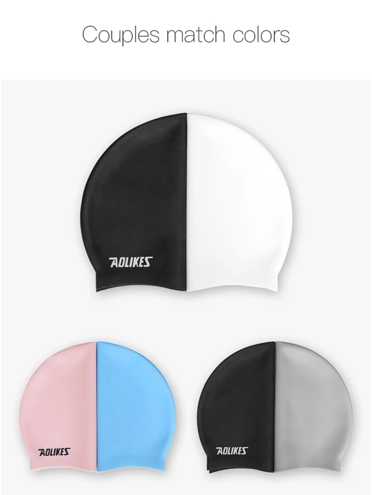 Silicone Swim Caps Durable Solid Swimming Cap Unisex Comfortable Indoor Competition Training Outdoor Water Sports Short Hair
Silicone Swim Caps Durable Solid Swimming Cap Unisex Comfortable Indoor Competition Training Outdoor Water Sports Short Hair