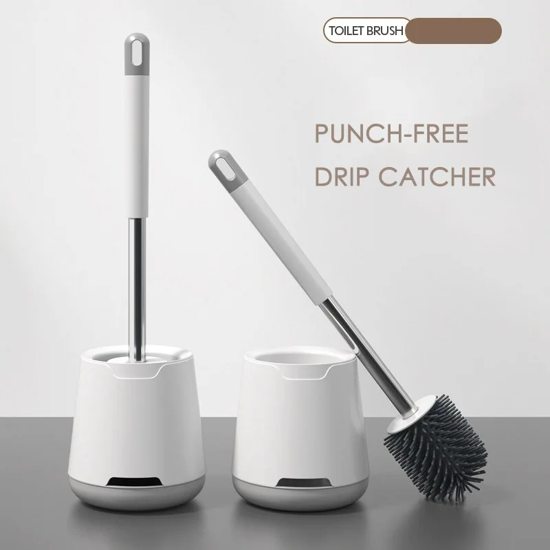 TPR Silicone Head Toilet Brush Leak Proof with Base Silicone Wc Flat Head Flexible Soft Bristles Brush Bathroom Accessories
TPR Silicone Head Toilet Brush Leak Proof with Base Silicone Wc Flat Head Flexible Soft Bristles Brush Bathroom Accessories