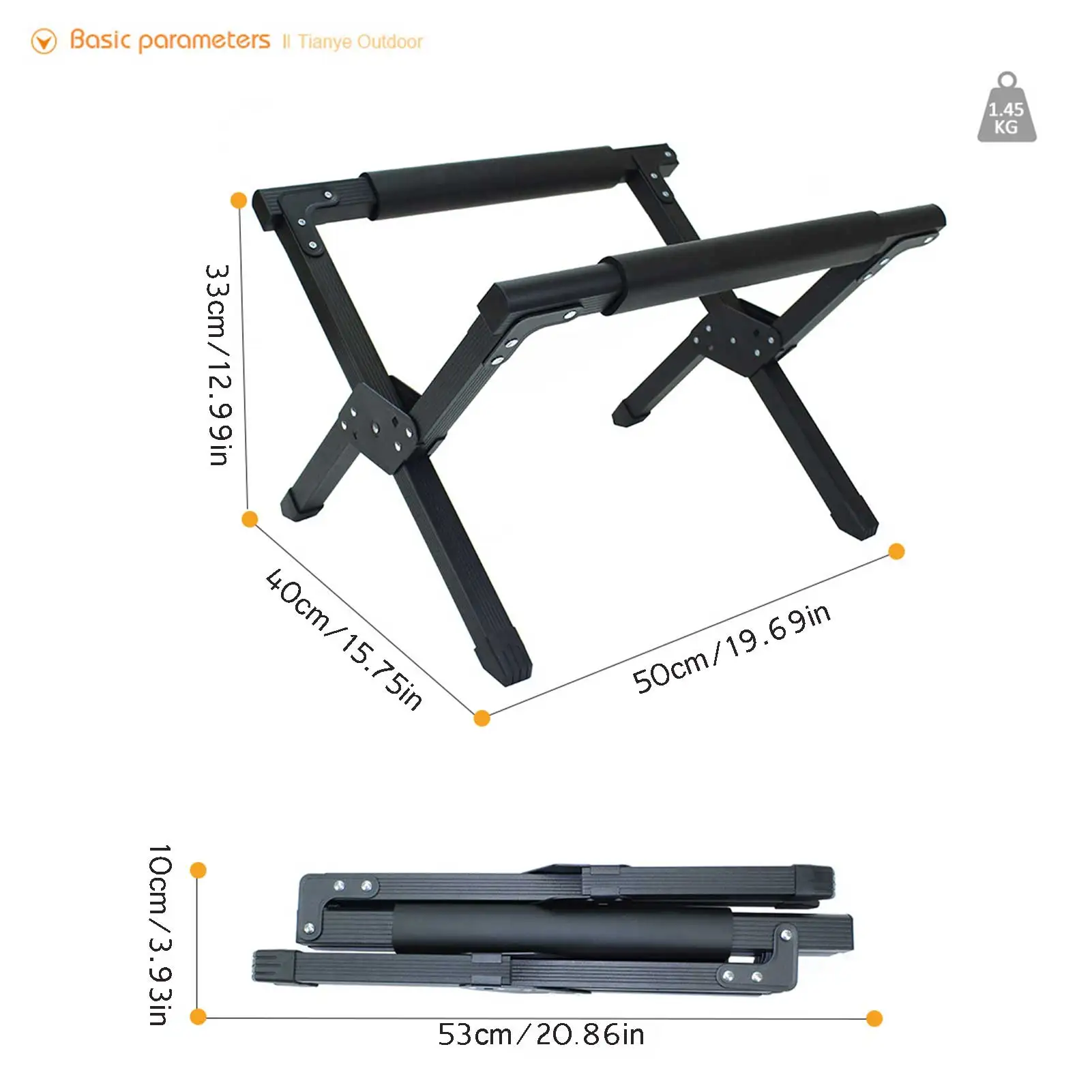 Camping Folding Rack Portable Aluminum Alloy Ice Bucket Holder
Camping Folding Rack Portable Aluminum Alloy Ice Bucket Holder