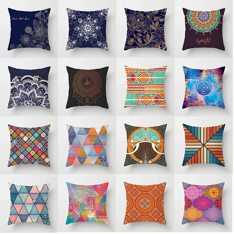 Mandala Rectangle Throw Pillowcase Polyester Peachskin 45*45cm Cushion Cover Home Decor Pillow Waist Cover
Mandala Rectangle Throw Pillowcase Polyester Peachskin 45*45cm Cushion Cover Home Decor Pillow Waist Cover