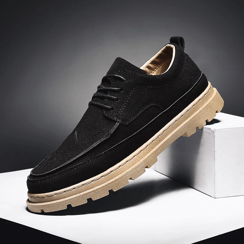 Men's Casual Shoes New Trend Solid Working Flat Footwear Male Spring/Autumn Lace-Up Sneakers For Outdoors Sports Walking Running
Men's Casual Shoes New Trend Solid Working Flat Footwear Male Spring/Autumn Lace-Up Sneakers For Outdoors Sports Walking Running