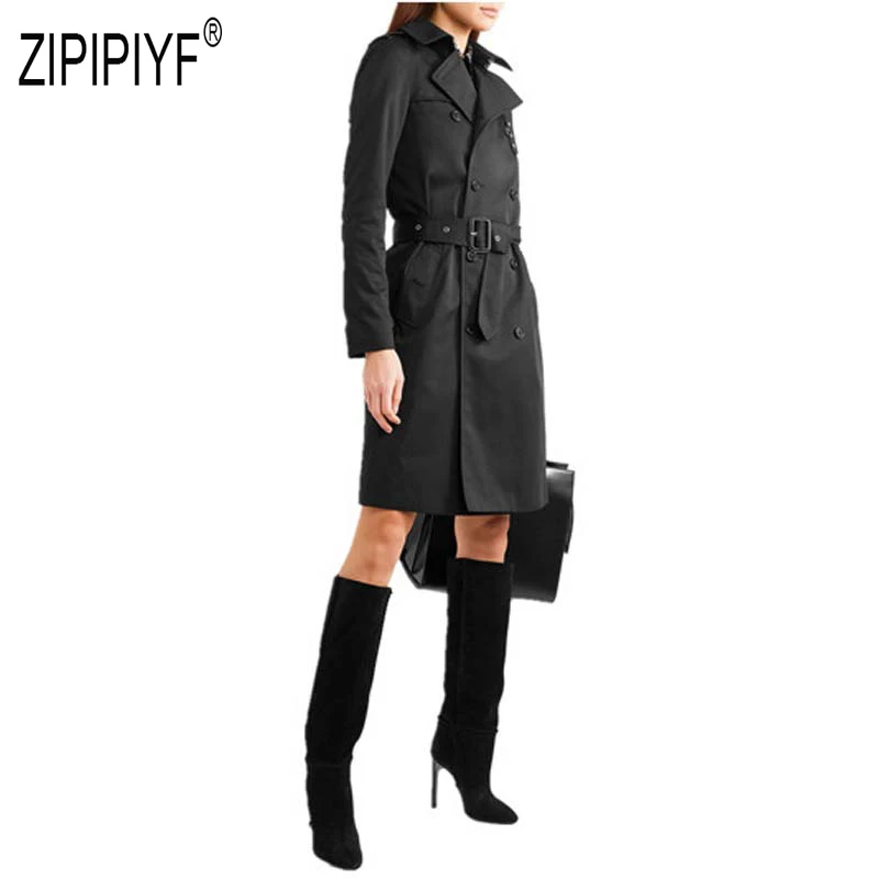 Noble Fashion Women 2019 Autumn Trenches Turn Down Neck Long Sleeve Double-breasted Sashes Casual Coats Office Trenches Z2648
Noble Fashion Women 2019 Autumn Trenches Turn Down Neck Long Sleeve Double-breasted Sashes Casual Coats Office Trenches Z2648