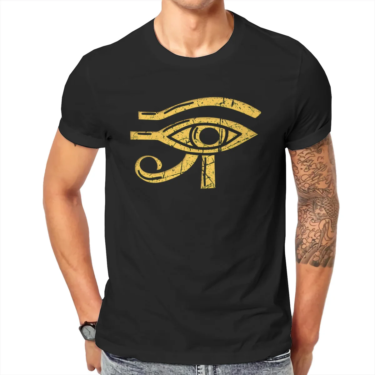 Manga Eye of Ra Re Egyptian Hieroglyphics Egypt Pyramid T shirt Men T shirt summer T-shirt
Manga Eye of Ra Re Egyptian Hieroglyphics Egypt Pyramid T shirt Men T shirt summer T-shirt