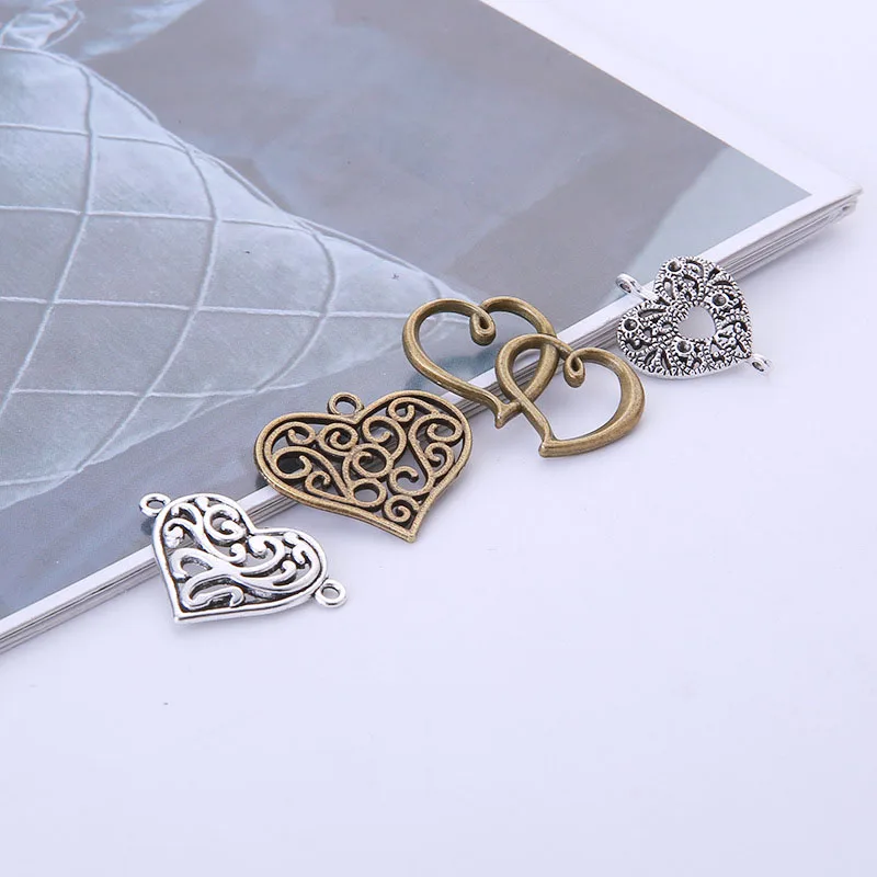 100pcs Vintage Fashion Metal Mixed Hearts Charms Retro Love Pendant Charms For Jewelry Making Diy Handmade Jewelry Hot
100pcs Vintage Fashion Metal Mixed Hearts Charms Retro Love Pendant Charms For Jewelry Making Diy Handmade Jewelry Hot
