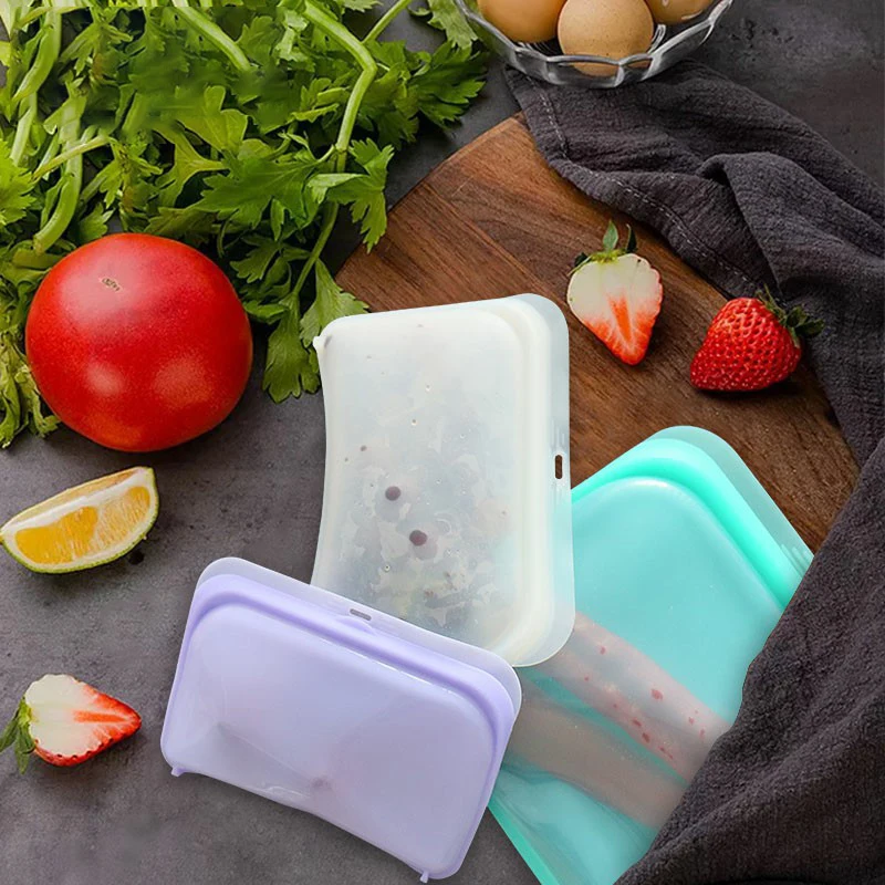 1/3Pcs New Kitchen Silicone Food Storege Bags Reusable Storage Bags Cook Store Freeze Leakproof Dishwasher-Safe Eco-friendly Box
1/3Pcs New Kitchen Silicone Food Storege Bags Reusable Storage Bags Cook Store Freeze Leakproof Dishwasher-Safe Eco-friendly Box