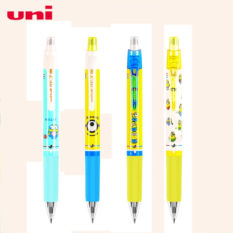 UNI Limited Edition гелевая ручка в стиле мультфильма 0,5 мм стираемая гелевая ручка с трехцветным стержнем с поворотным изменением ядра 1 шт.
UNI Limited Edition гелевая ручка в стиле мультфильма 0,5 мм стираемая гелевая ручка с трехцветным стержнем с поворотным изменением ядра 1 шт.