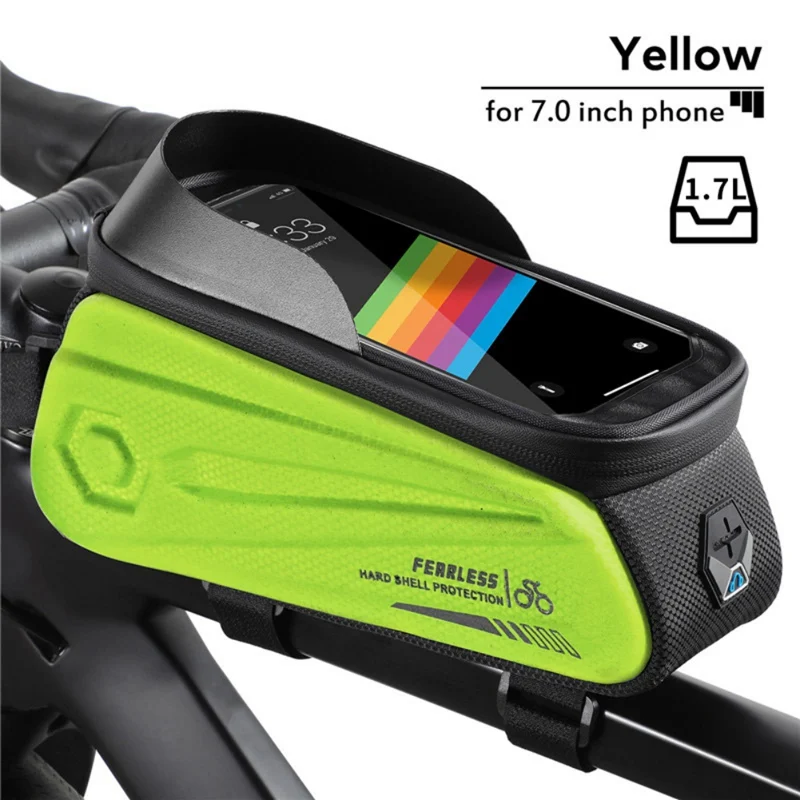 Bike Phone Front Frame Bag Fashion WaterProof Bicycle Top Tube Cycling Phone Mount Pack Phone Case
Bike Phone Front Frame Bag Fashion WaterProof Bicycle Top Tube Cycling Phone Mount Pack Phone Case