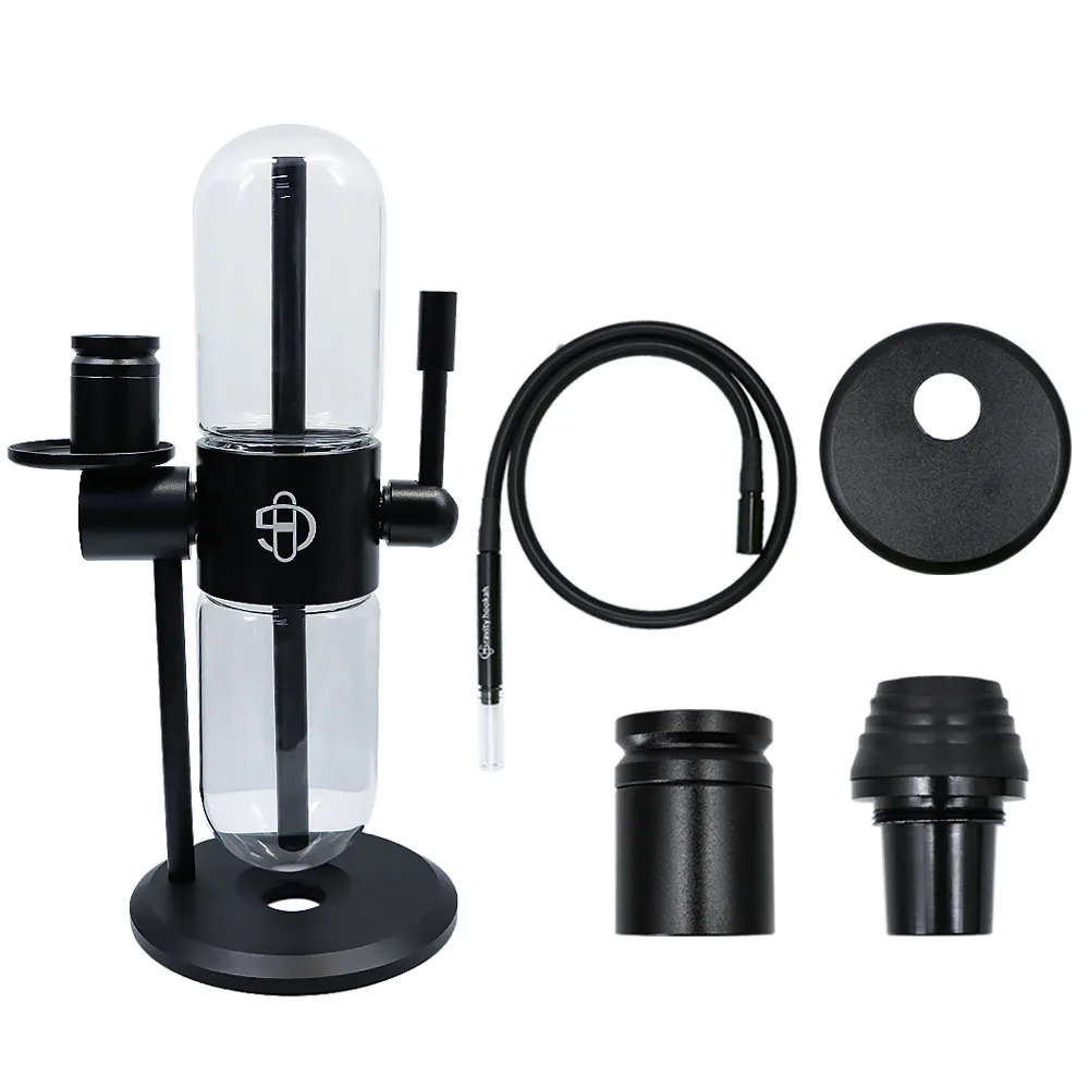 Hot Sale High-Quality Gravity Hookah Set Chicha Water Pipe Complete Narguile with 360 Rotating Glass Shisha
Hot Sale High-Quality Gravity Hookah Set Chicha Water Pipe Complete Narguile with 360 Rotating Glass Shisha