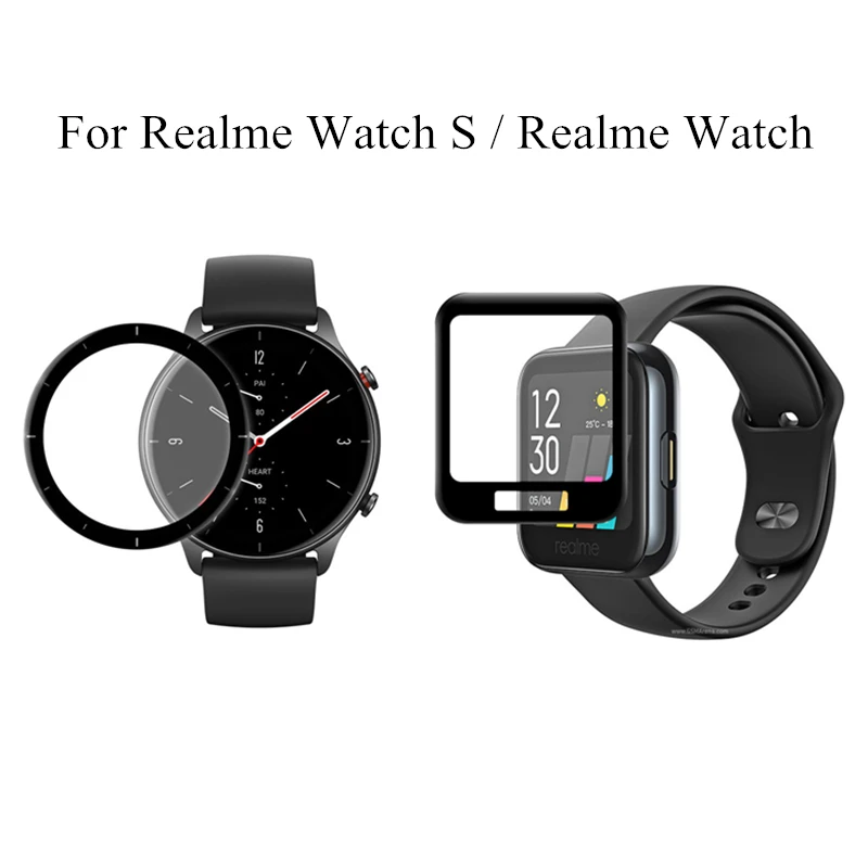 3D изогнутая Защитная пленка для Realme Watch / Realme Watch S, защита экрана, полноэкранная пленка для Realme, аксессуары для часов
3D изогнутая Защитная пленка для Realme Watch / Realme Watch S, защита экрана, полноэкранная пленка для Realme, аксессуары для часов