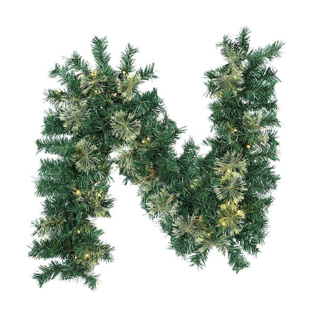 1.8 M Christmas Garland LED Rattan Decorative Green Christmas Garland Artificial Xmas Tree Rattan Banner Decoration Wreath
1.8 M Christmas Garland LED Rattan Decorative Green Christmas Garland Artificial Xmas Tree Rattan Banner Decoration Wreath