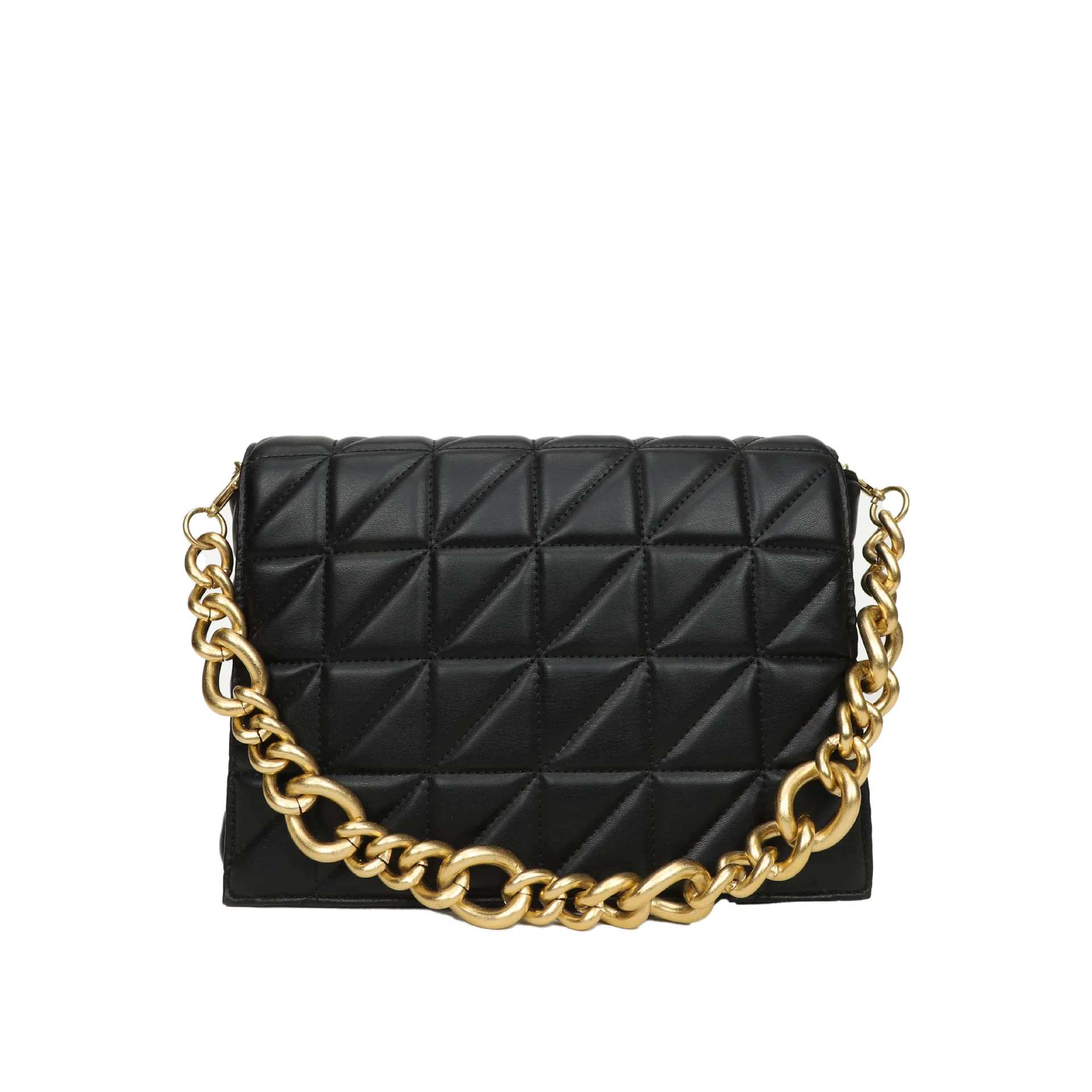 Fashion Thick Chain Thread Shoulder Bag Retro Casual Women Hand Bags Female Leather Solid Quilted Chain Handbag for Women bolso
Fashion Thick Chain Thread Shoulder Bag Retro Casual Women Hand Bags Female Leather Solid Quilted Chain Handbag for Women bolso