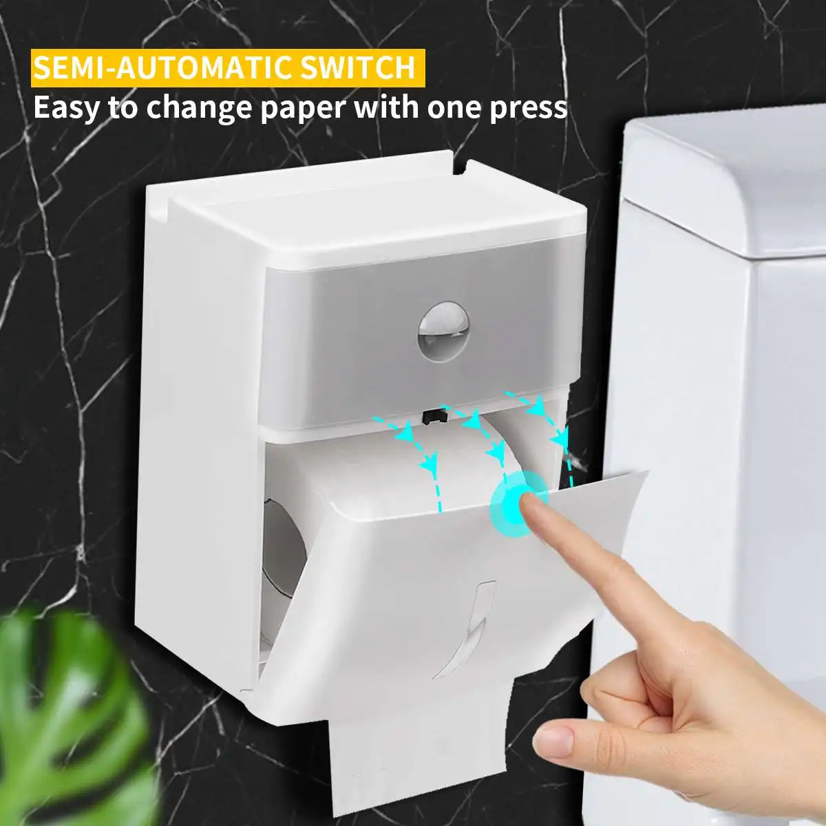 Washroom Paper Towel Dispenser Wall Mounted Paper Holder Waterproof Home Toilet Holder Organizer Bathroom Fixture Commercial Use
Washroom Paper Towel Dispenser Wall Mounted Paper Holder Waterproof Home Toilet Holder Organizer Bathroom Fixture Commercial Use