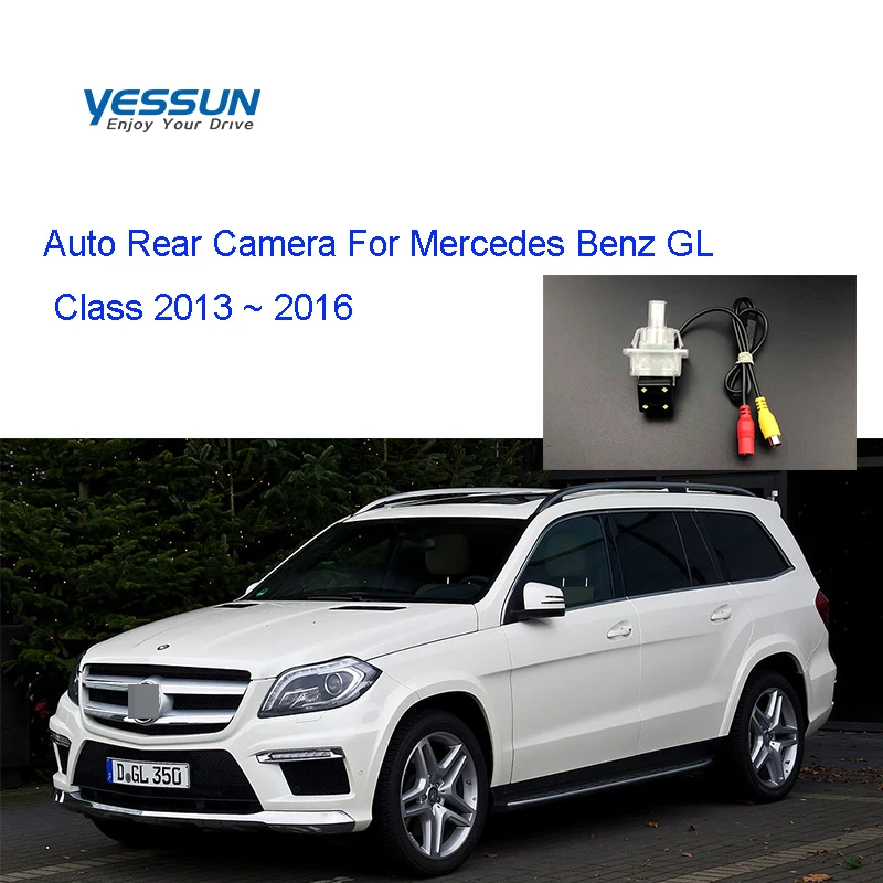 Автомобильная камера заднего вида Yessun для Mercedes Benz GL Class 2013, 2014, 2015, 2016 HD, камера заднего вида с ночным видением/номерной знак
Автомобильная камера заднего вида Yessun для Mercedes Benz GL Class 2013, 2014, 2015, 2016 HD, камера заднего вида с ночным видением/номерной знак