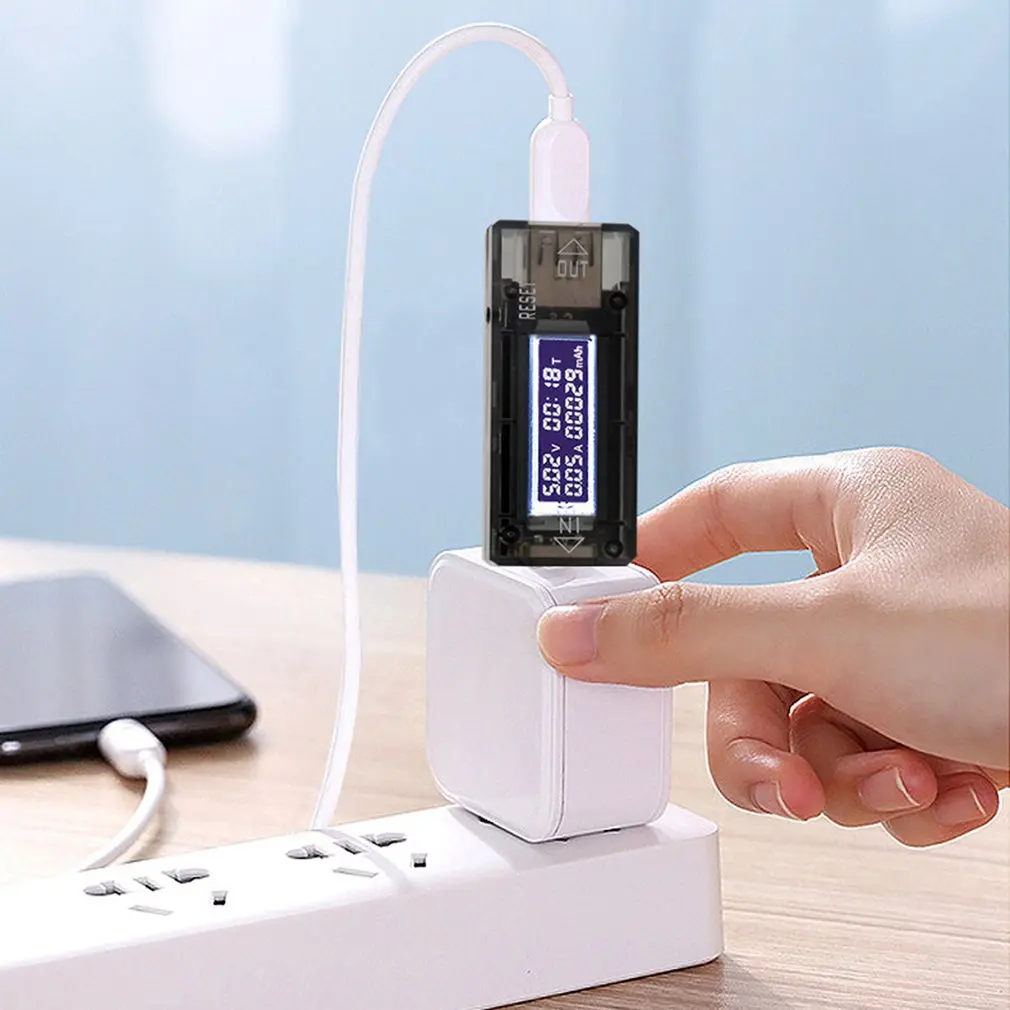 3 in 1 USB Tester DC Voltmeter 4V~20V Volt Meter Charger Capacity Indicator Time Display Mobile Battery Power Detector
3 in 1 USB Tester DC Voltmeter 4V~20V Volt Meter Charger Capacity Indicator Time Display Mobile Battery Power Detector