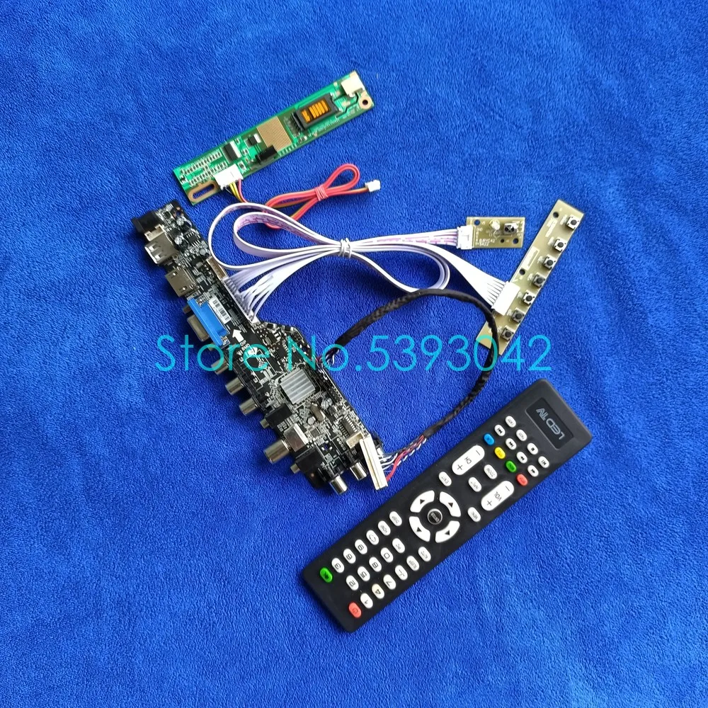 For B154EW01 V.5/V.6/V.7/V.8/V.9/V.C 3663 Digital 1280*800 USB+AV LVDS 30-Pin DVB-T 1CCFL Screen Controller Drive Board Kit
For B154EW01 V.5/V.6/V.7/V.8/V.9/V.C 3663 Digital 1280*800 USB+AV LVDS 30-Pin DVB-T 1CCFL Screen Controller Drive Board Kit