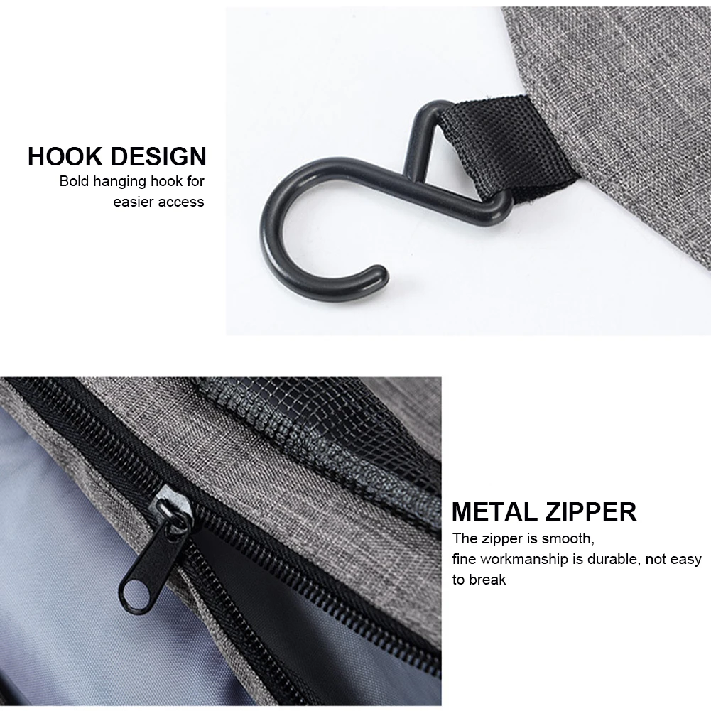 Portable Hanging Toiletry Bag Travel Bag With Hook Folding Waterproof Makeup Cosmetics Bag Bathroom Storage Bag
Portable Hanging Toiletry Bag Travel Bag With Hook Folding Waterproof Makeup Cosmetics Bag Bathroom Storage Bag