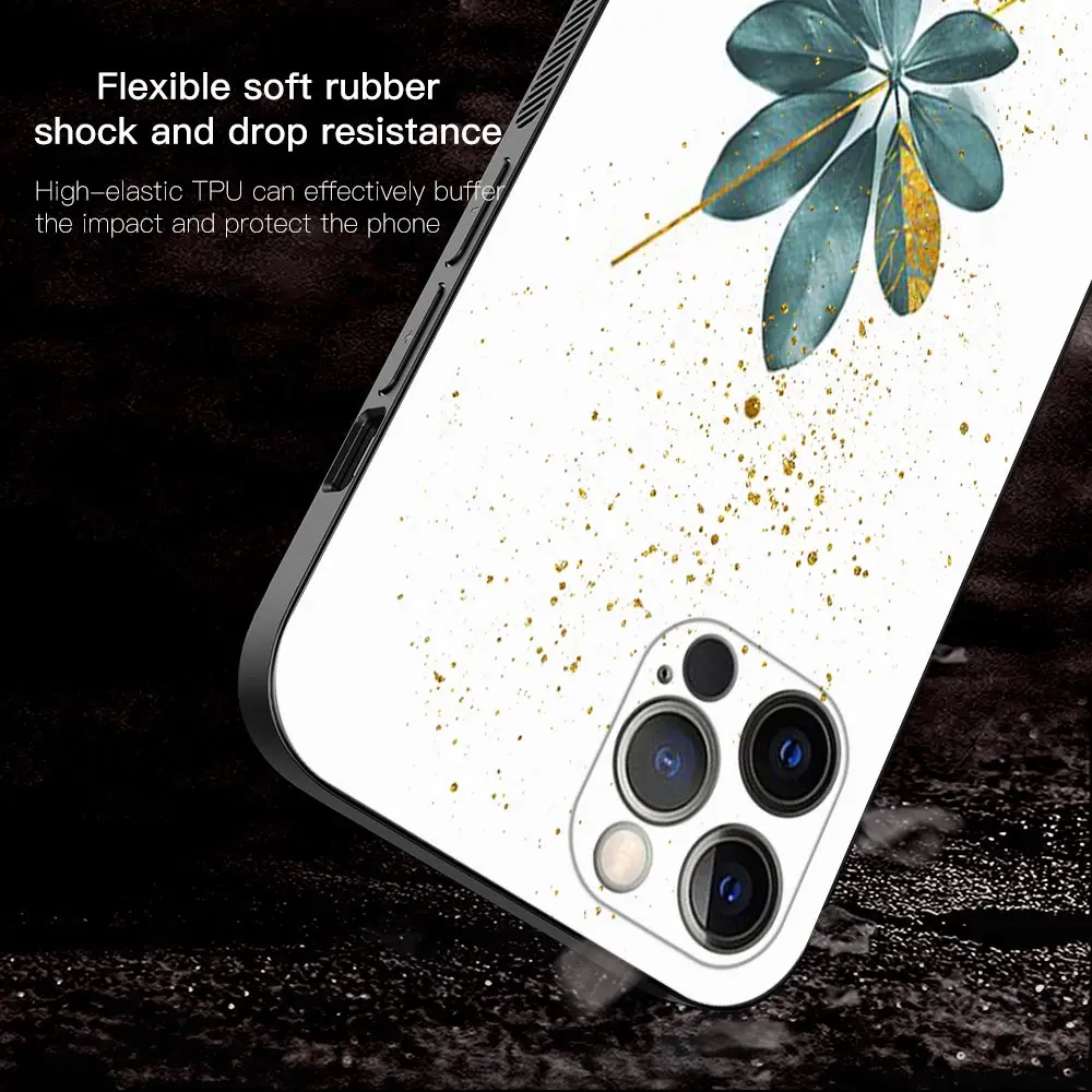 Чехол для телефона iPhone 13 12 11 Pro Max XS XR X 7 8 Plus Mini 6S 5S SE 2020 черный чехол оболочка