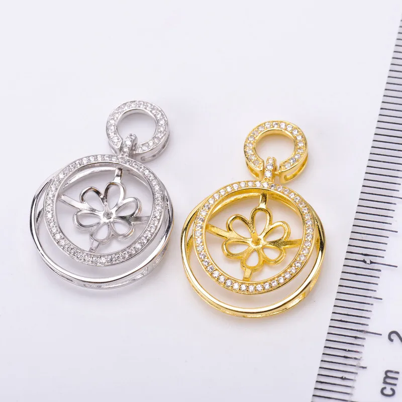 Jewelry Handwork Pendant Base S925 Sterling Silver Pearl Pendant Accessories And Parts Findings Jewelry For DIY Fittings Women
Jewelry Handwork Pendant Base S925 Sterling Silver Pearl Pendant Accessories And Parts Findings Jewelry For DIY Fittings Women