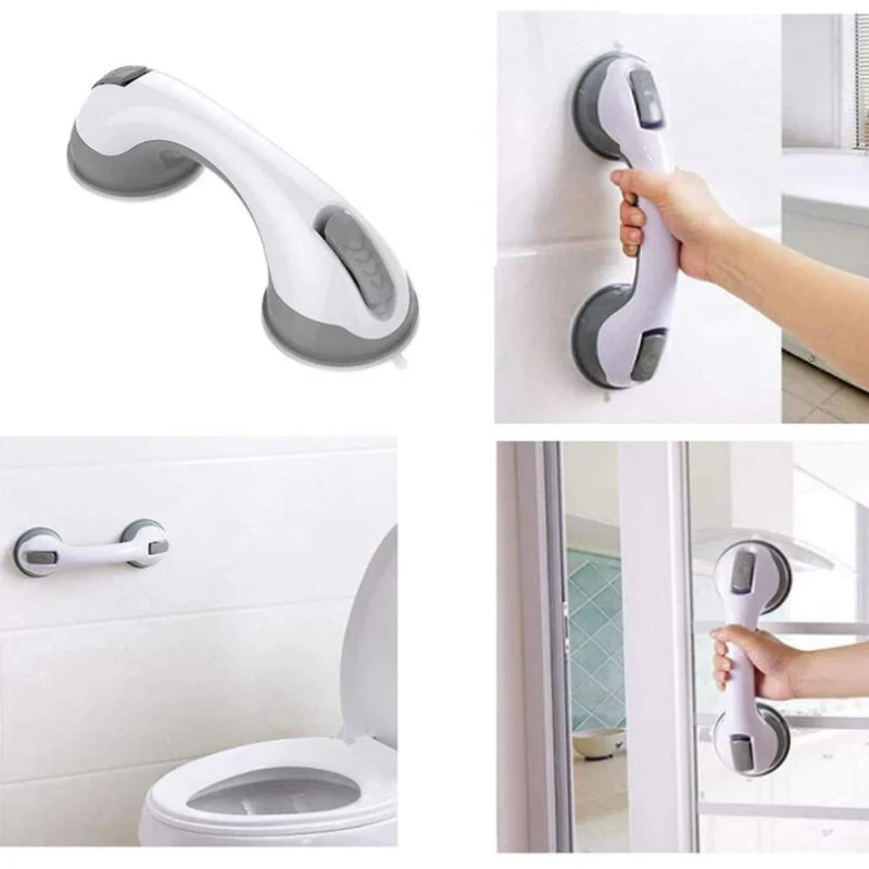 2Pcs Suction Cup Handrail Toilet Bathroom Strong Sucker Hand Grip Safe Grab Old People Child Bathroom Safety Handle Accessories
2Pcs Suction Cup Handrail Toilet Bathroom Strong Sucker Hand Grip Safe Grab Old People Child Bathroom Safety Handle Accessories