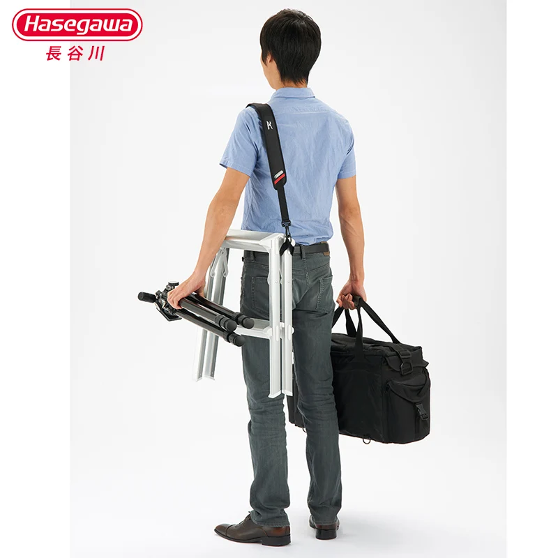 Hasegawa high quality step ladder Japan aluminum alloy thickened multifunctional photography warehouse portable ladder stool
Hasegawa high quality step ladder Japan aluminum alloy thickened multifunctional photography warehouse portable ladder stool