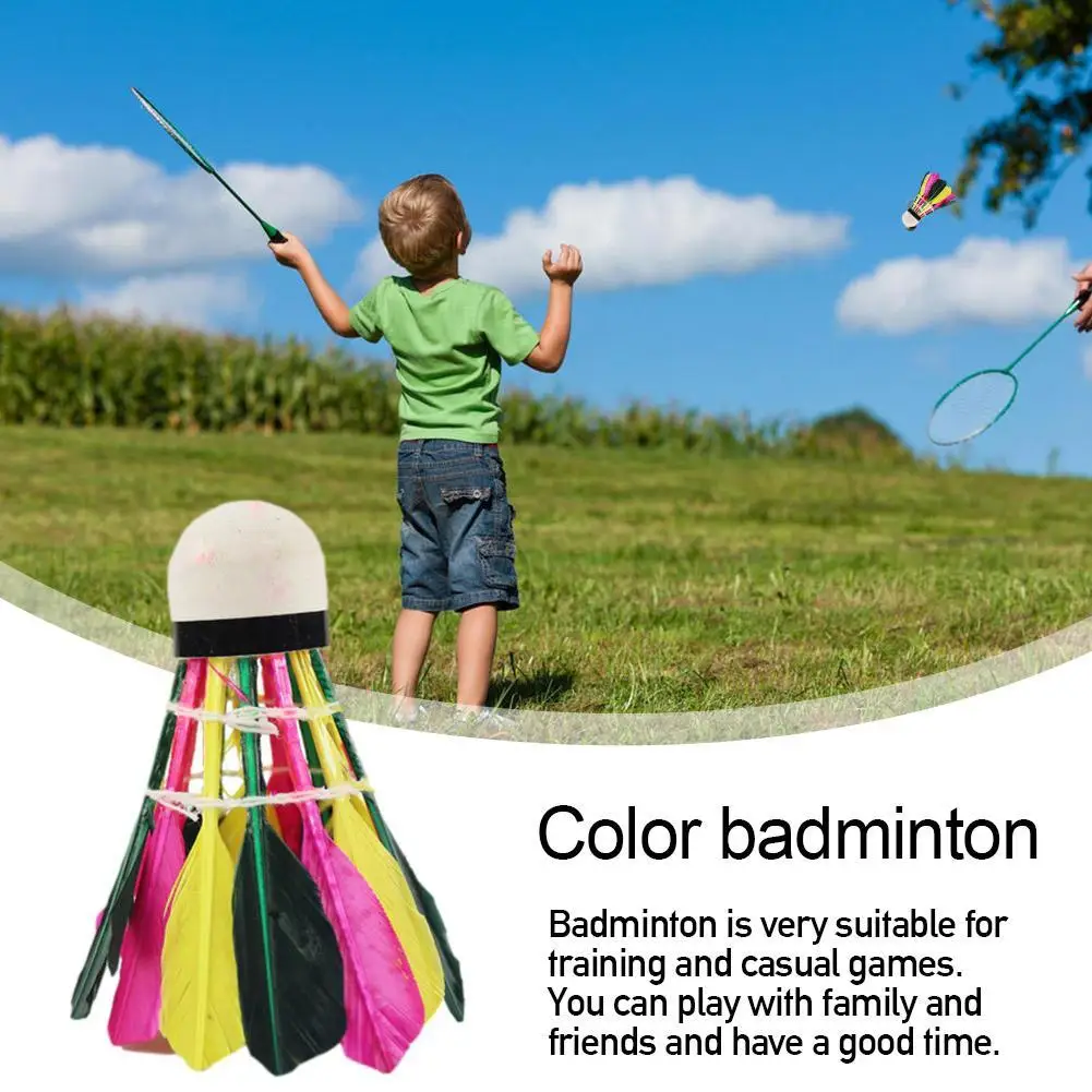 Kids Training Badminton Balls Professional Colorful Badminton Balls For Training Shuttlecocks Durable Badminton
Kids Training Badminton Balls Professional Colorful Badminton Balls For Training Shuttlecocks Durable Badminton