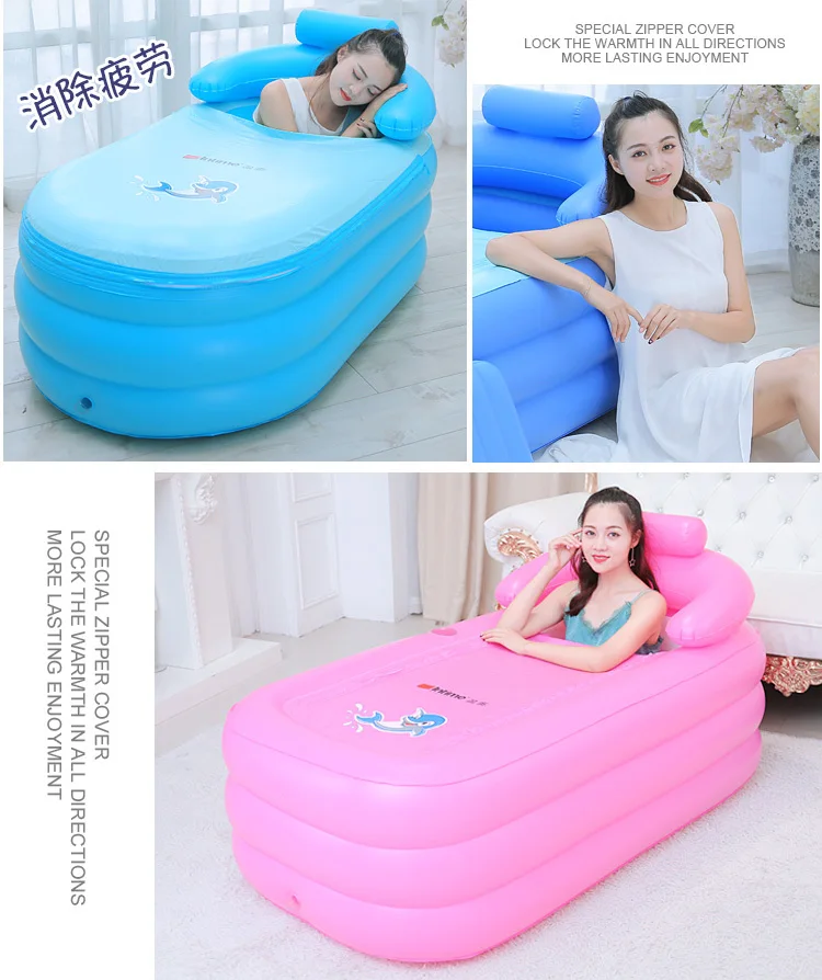 Adult Inflatable Bathtub Household Adult Bath Tub Thickened Folding Plastic Bath Tub Body Bath Can Sit and Lie Down
Adult Inflatable Bathtub Household Adult Bath Tub Thickened Folding Plastic Bath Tub Body Bath Can Sit and Lie Down