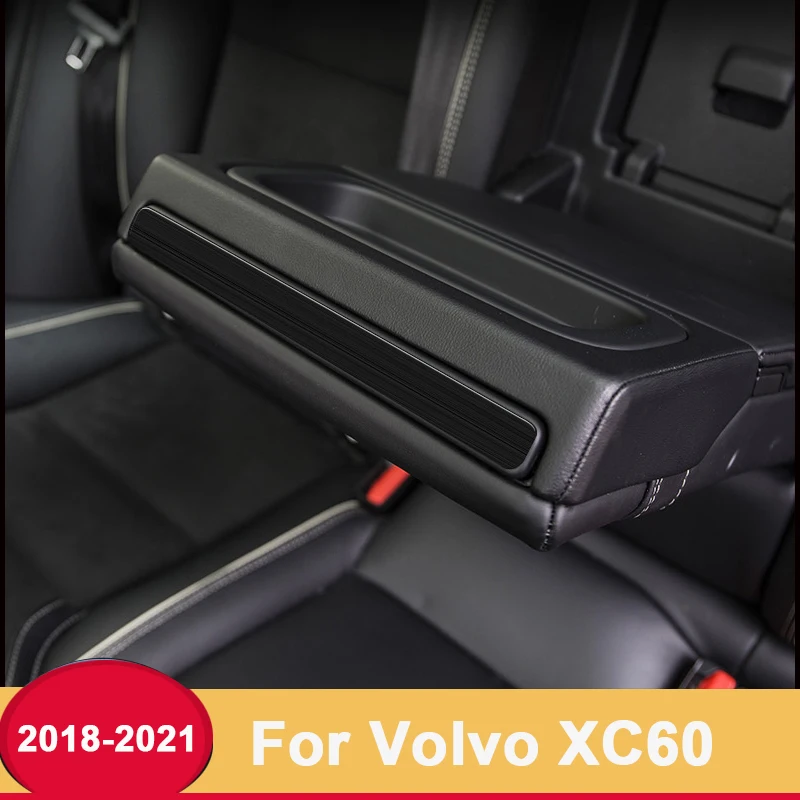 For Volvo XC60 2018 2019-2021 Stainless Steel Interior Mouldings Rear Seat Armrest Water Cup Holder Panel Trim Cover Accessories 
For Volvo XC60 2018 2019-2021 Stainless Steel Interior Mouldings Rear Seat Armrest Water Cup Holder Panel Trim Cover Accessories