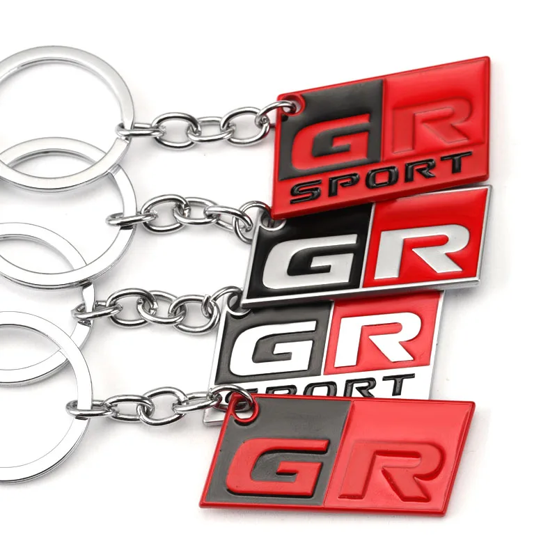 Металлический брелок для ключей Toyota HV YARiS GRMN RZ RC RS Prius GR Lexus Harrier | Автомобили и