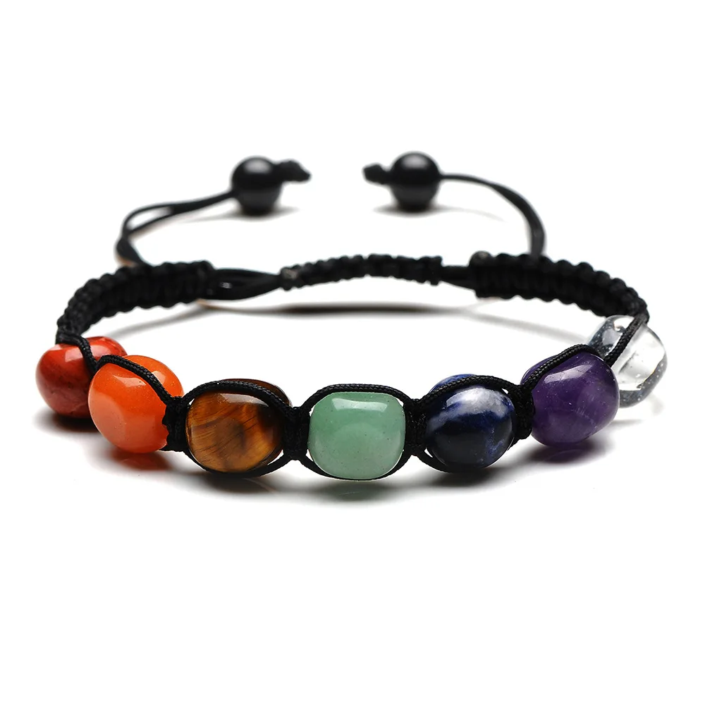 Braided Lava Bracelet With Natural Chakra Stone, Feminine And Masculine Bracelet With Adjustable Energy And Colored With Beads
Braided Lava Bracelet With Natural Chakra Stone, Feminine And Masculine Bracelet With Adjustable Energy And Colored With Beads
