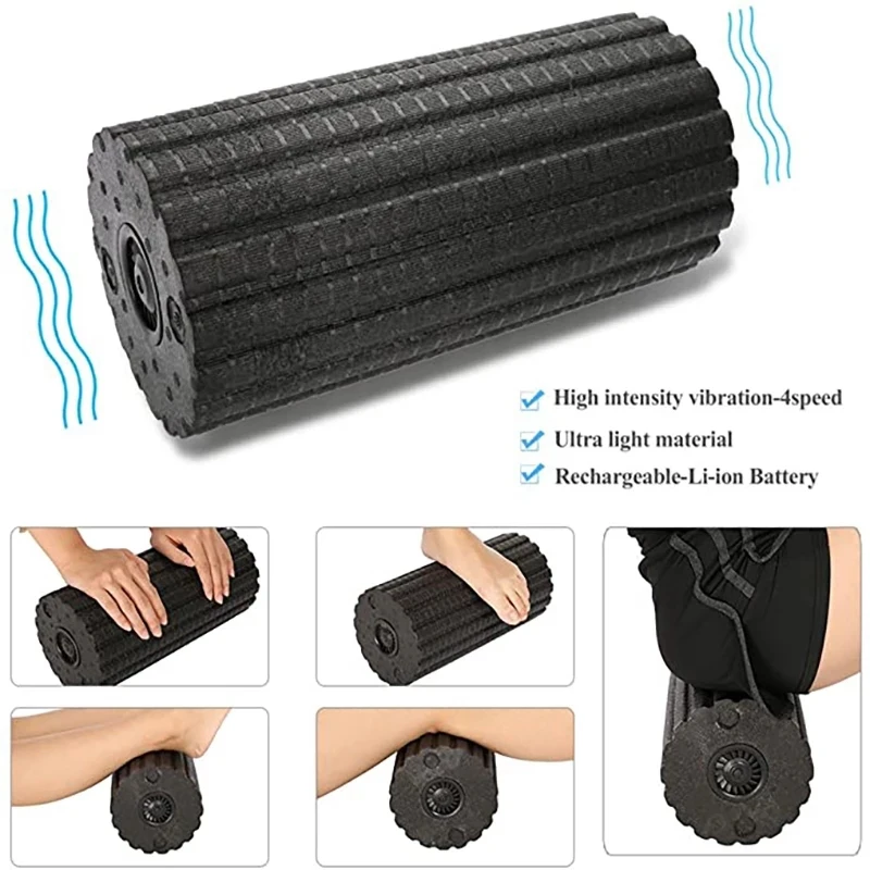 Yoga column solid electric vibration yoga column foam roller fitness massage stick rechargeable relax muscle massage stick
Yoga column solid electric vibration yoga column foam roller fitness massage stick rechargeable relax muscle massage stick