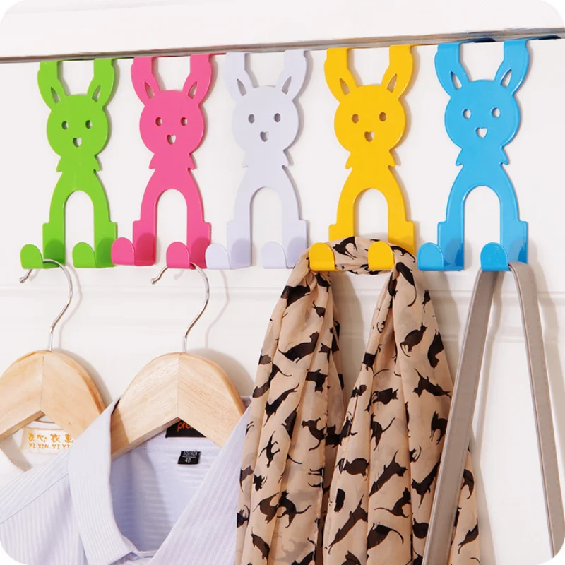 Cartoon Rabbit Shape Door Back Hook Creative Iron Art Carbon Steel Seamless Robe Hanger Nail-free Coat Home Bathroom Storage
Cartoon Rabbit Shape Door Back Hook Creative Iron Art Carbon Steel Seamless Robe Hanger Nail-free Coat Home Bathroom Storage