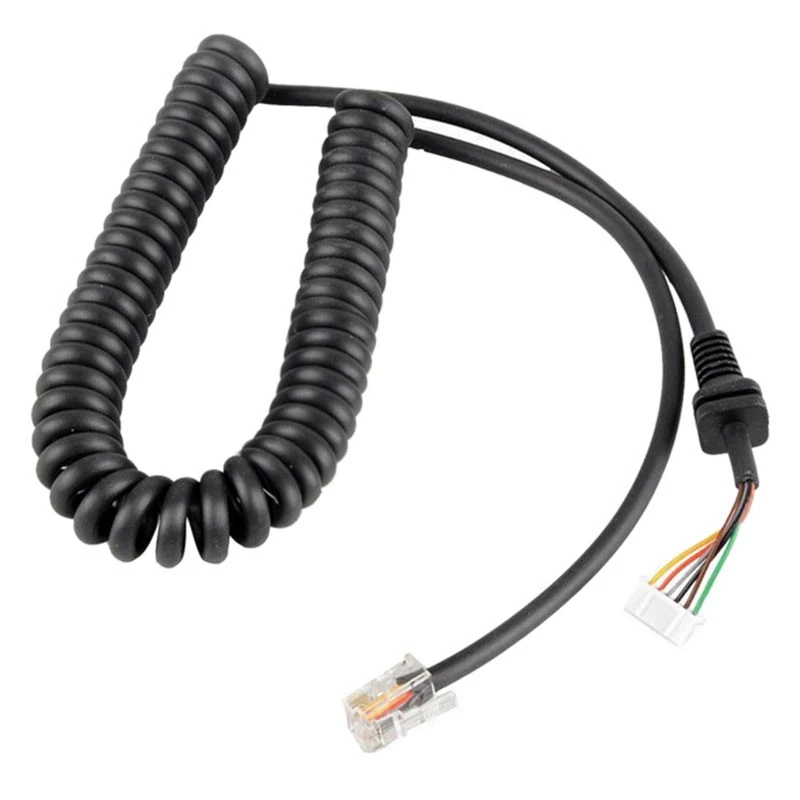 Car Hand Speaker Microphone Replacement Mic Cables Cord Wire For YAESU MH-48A6 For Car Radio Talkie Walkie Telephone Spring Line
Car Hand Speaker Microphone Replacement Mic Cables Cord Wire For YAESU MH-48A6 For Car Radio Talkie Walkie Telephone Spring Line